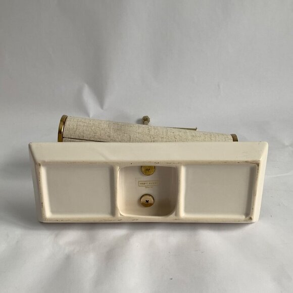 West Emory Bracelet Bar Jewelry Organizer Storage Ceramic White Gold - Picture 7 of 8